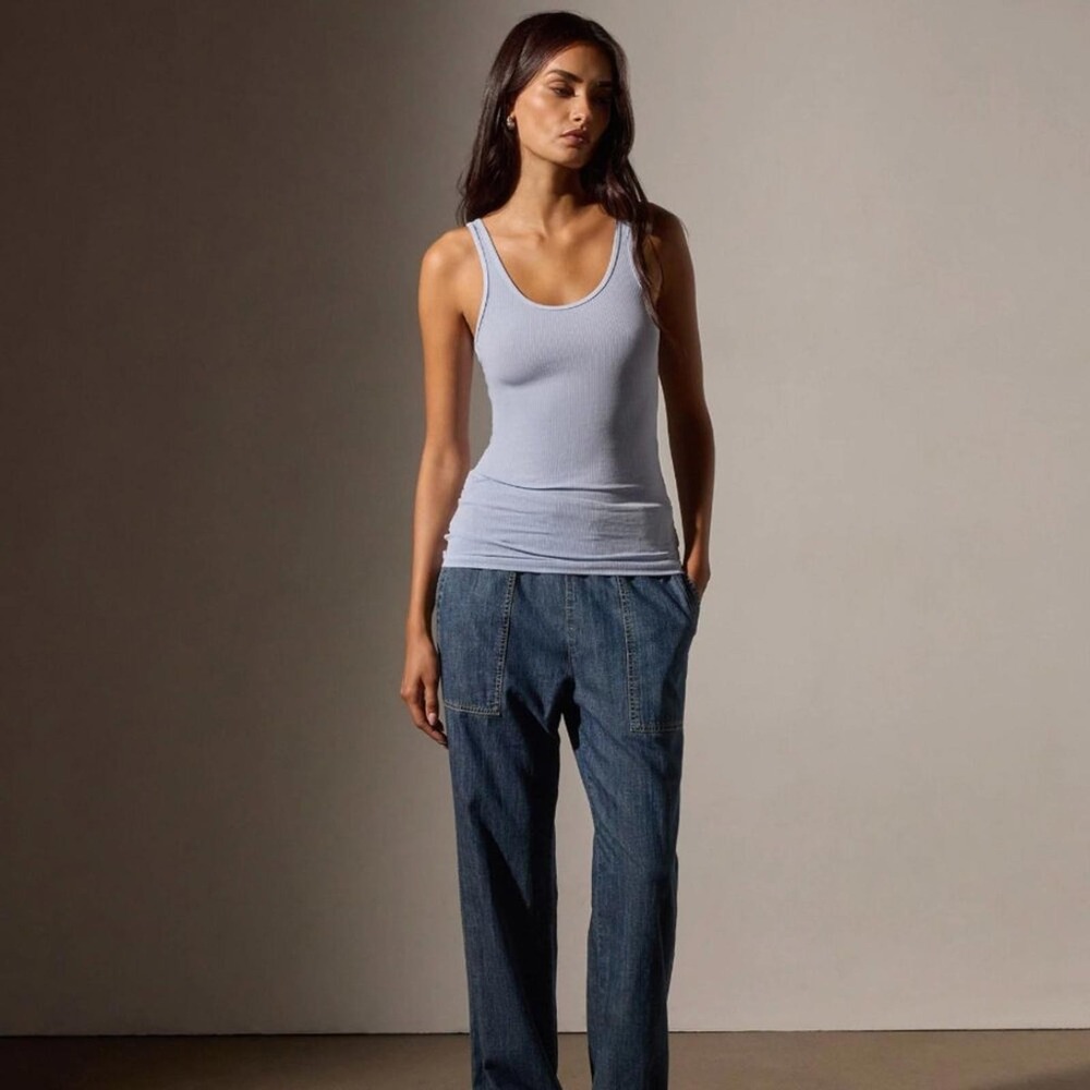 James‎ Perse Ribbed Tank, Lavendar, Size M, NWT - Picture 3 of 7